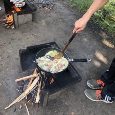 小山先生【やさしい日本語で留学生と話そう】キャンプをしました！