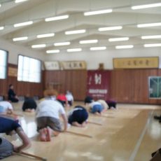 【サワダ先生】剣道授業の風景