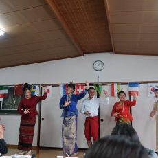 国際交流餅つきフェスティバルに参加しました