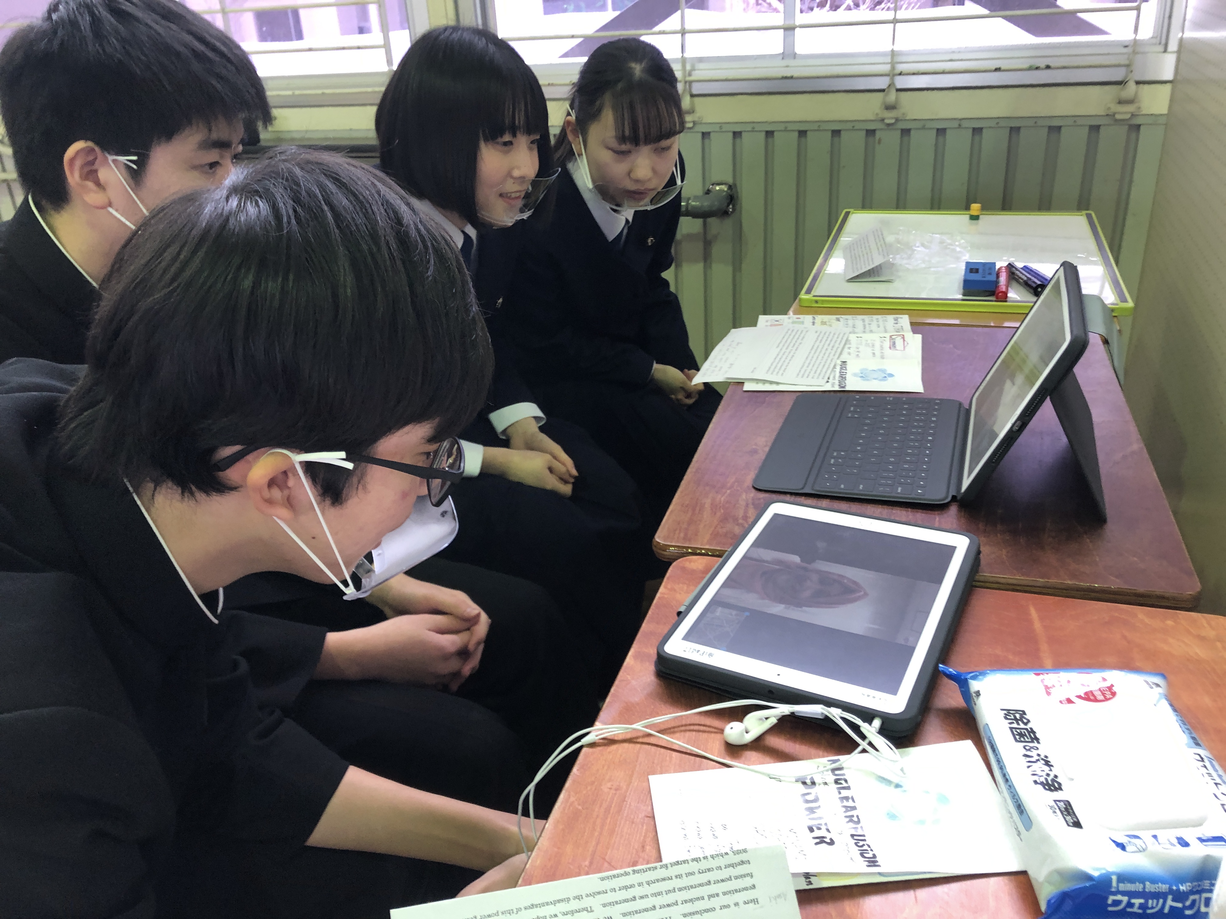 弘前南高校生との交流会に参加しました。