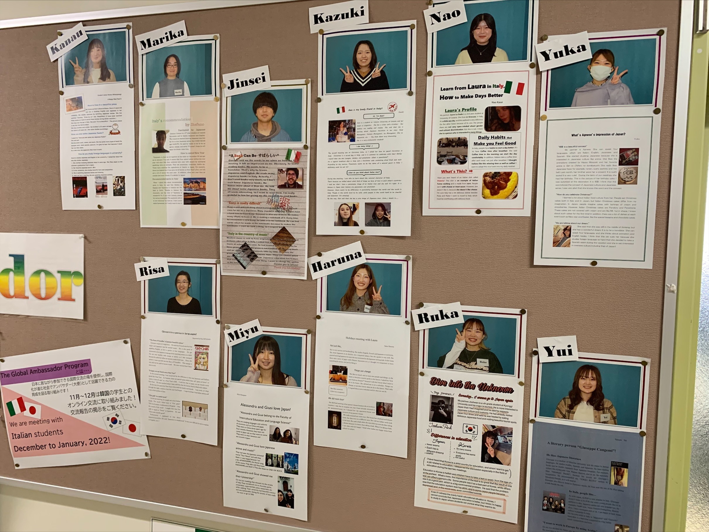 The Global Ambassador Program 前半の活動が終了しました。
