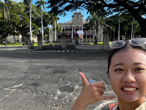 🌸Hirodai Ambassador [Study Abroad News] Ayano Kawase, 4th year student, Faculty of Humanities and Social Sciences No.2