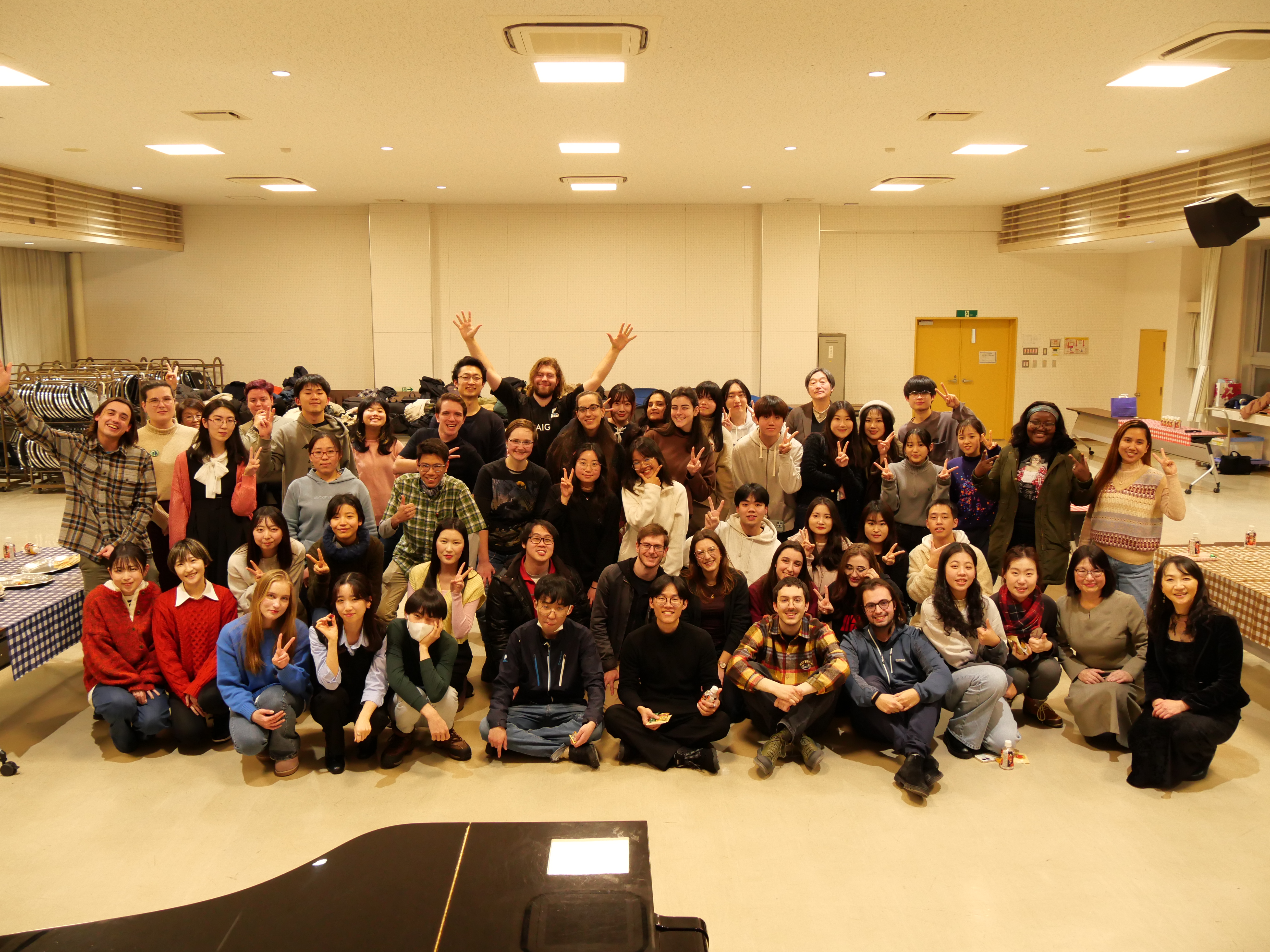 【２月１日】「令和５年後期弘前大学外国人留学生を送る会」を開催しました。