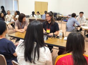 Er werd een evenement gehouden met de titel "Verhalen van over de hele wereld, rechtstreeks verteld door internationale studenten".